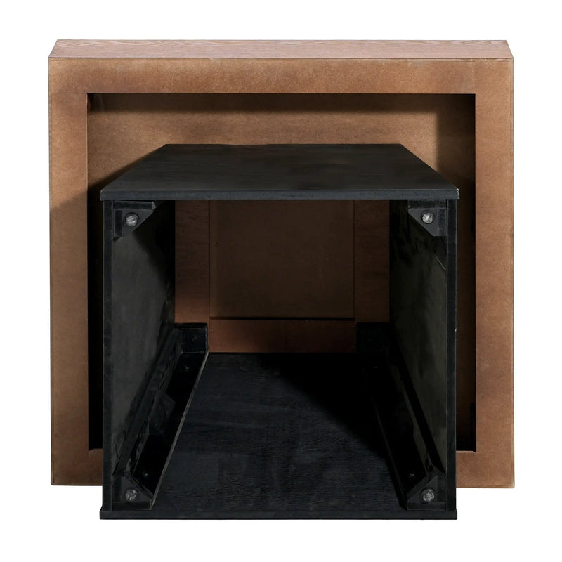 Modern Square Coffee Table for Living Room, 31.5 Inch by HouseOfZazla