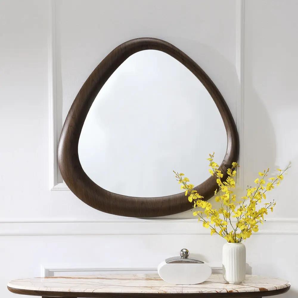Haidar - Accent Mirror - Brown by Unique Piece Furniture