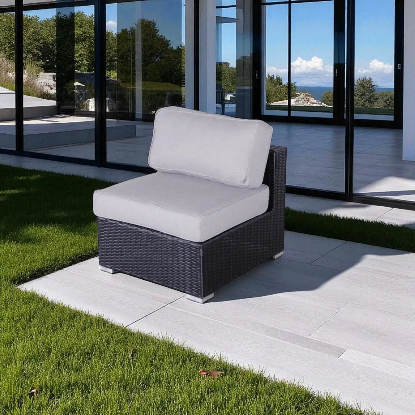 Minnesota - Armless Patio Chairs (Set of 2) by HouseOfZazla