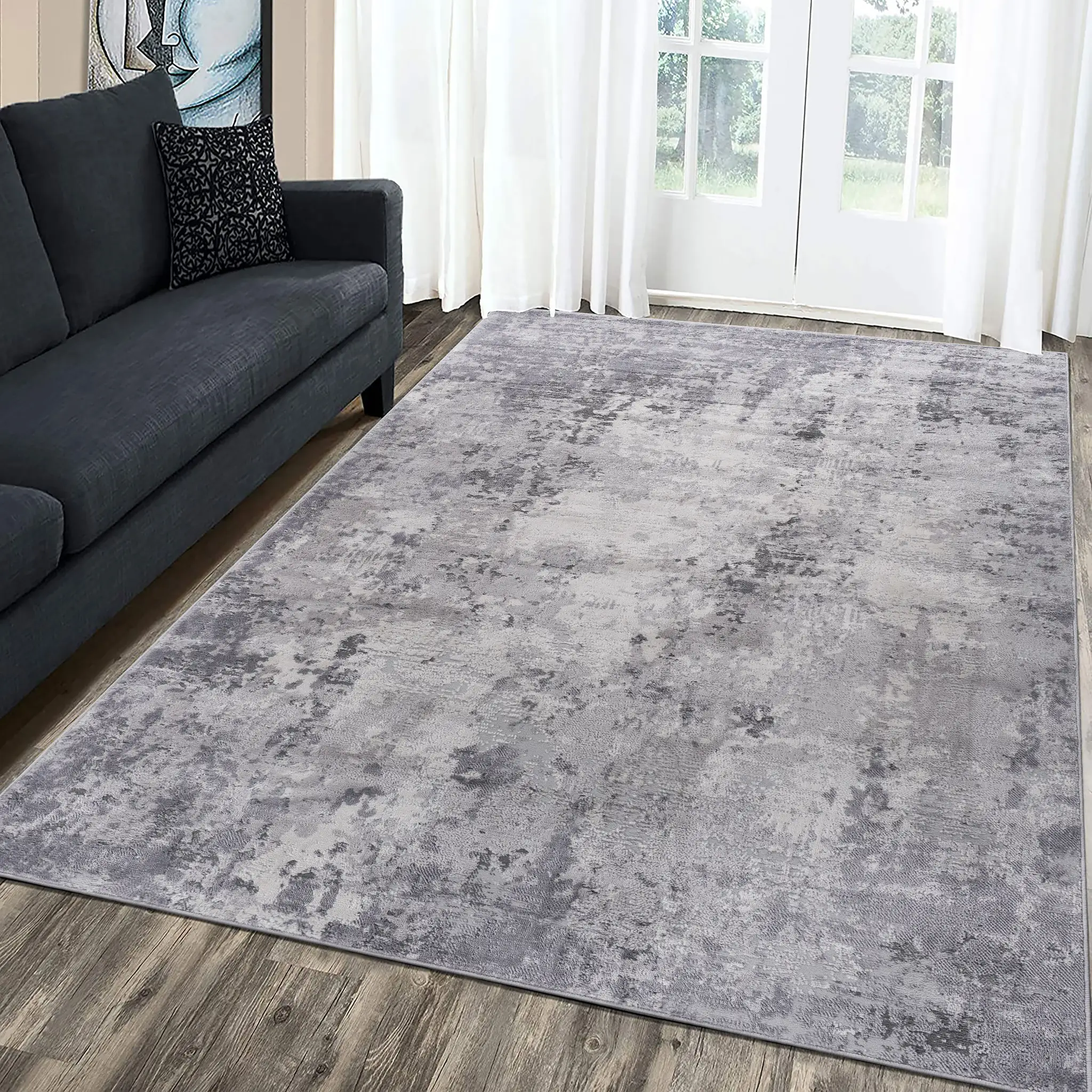 MARFI Collection 6.7X9 Light Rug by HouseOfZazla