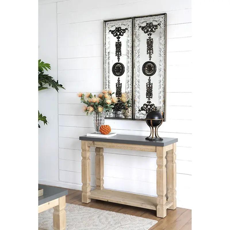 Rustic And Modern Console Table by HouseOfZazla