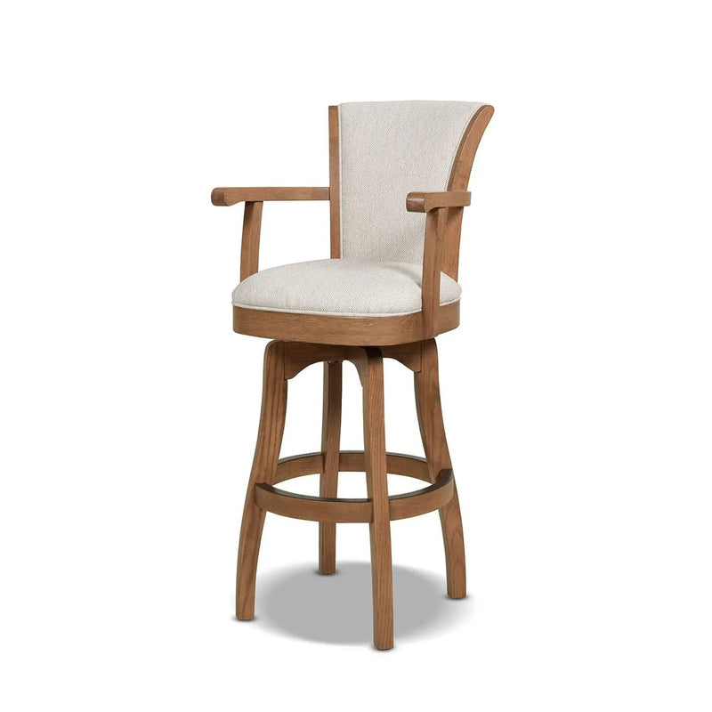 Williams - Swivel Bar Stool With Armrests by Unique Piece Furniture