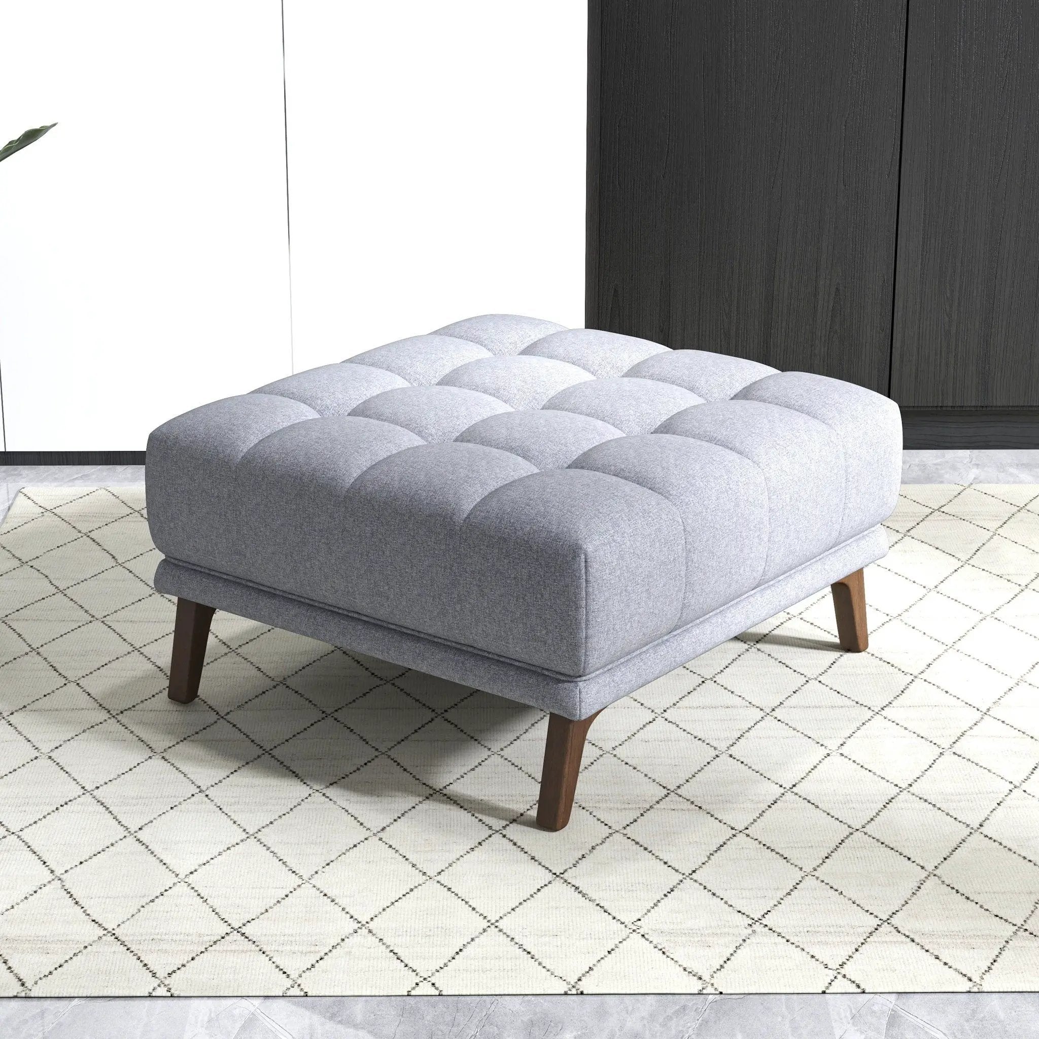 Addison - Square Upholstered Ottoman by Unique Piece Furniture