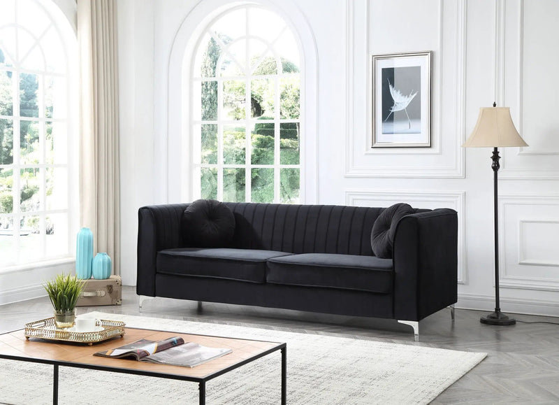 Delray - Micro Suede Sofa by Unique Piece Furniture