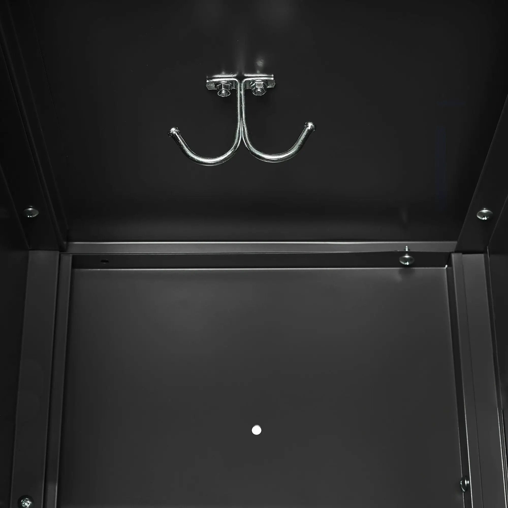 9 Door Lockers With Lock For Secure Storage And - Black by HouseOfZazla