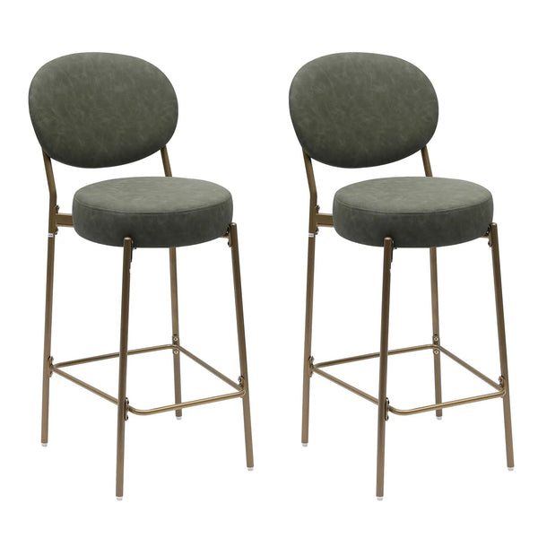 29'' H Upholstered Bar Stools Set of 2