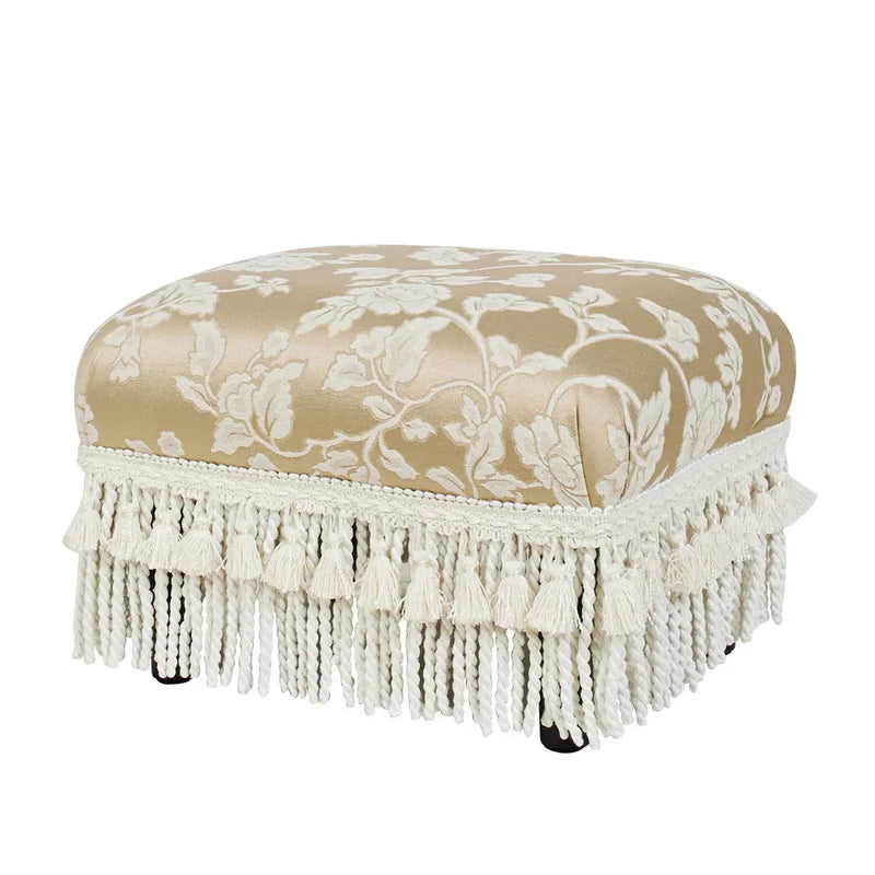 Fiona - Handcrafted Accent Footstool Ottoman by HouseOfZazla