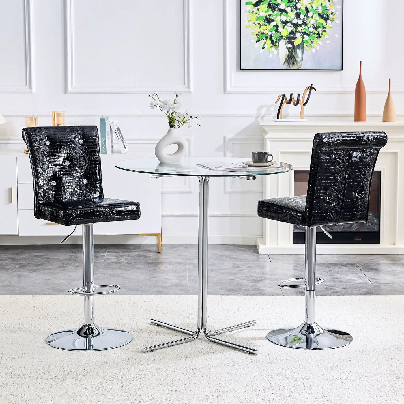 Lift Chairs For Dining Room Seating (Set of 2) by Unique Piece Furniture