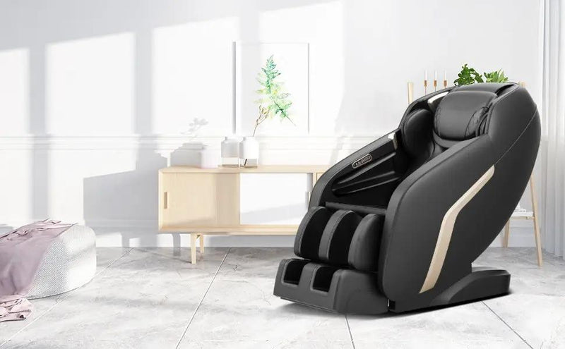 Massage Chair, Zero Gravity Shiatsu Massage Chairs Full Body And Recliner Sl-Track Massage Chair With Bluetooth Speaker, Anion, Thai Stretch, USB Charing, Heating And Foot Roller Massager - Black by HouseOfZazla