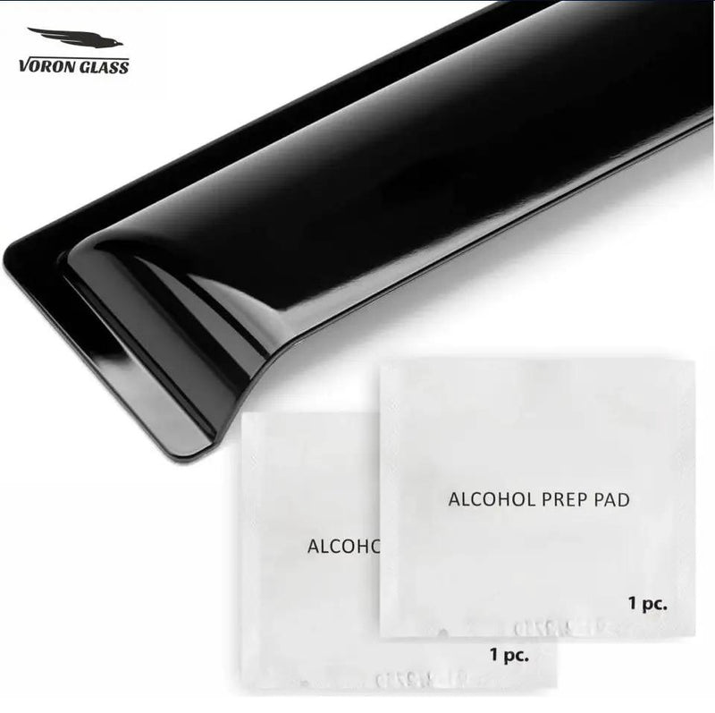 Open Box Voron Glass Tape-on Extra Durable Rain Guards for Ford Bronco Sport 2021-2024, Window Deflectors, Vent Window Visors, 4 Pieces - 100491 by Selzalot