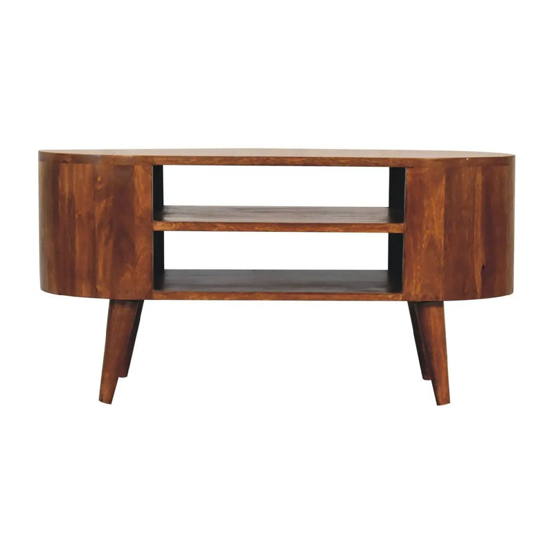 Cortez - Media Unit - Chestnut by Unique Piece Furniture