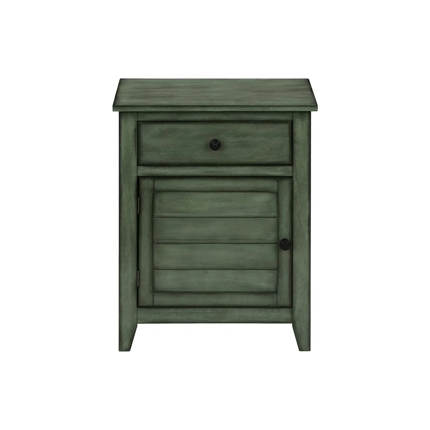 Accent Nightstand, Storage Drawer, Transitional by Unique Piece Furniture