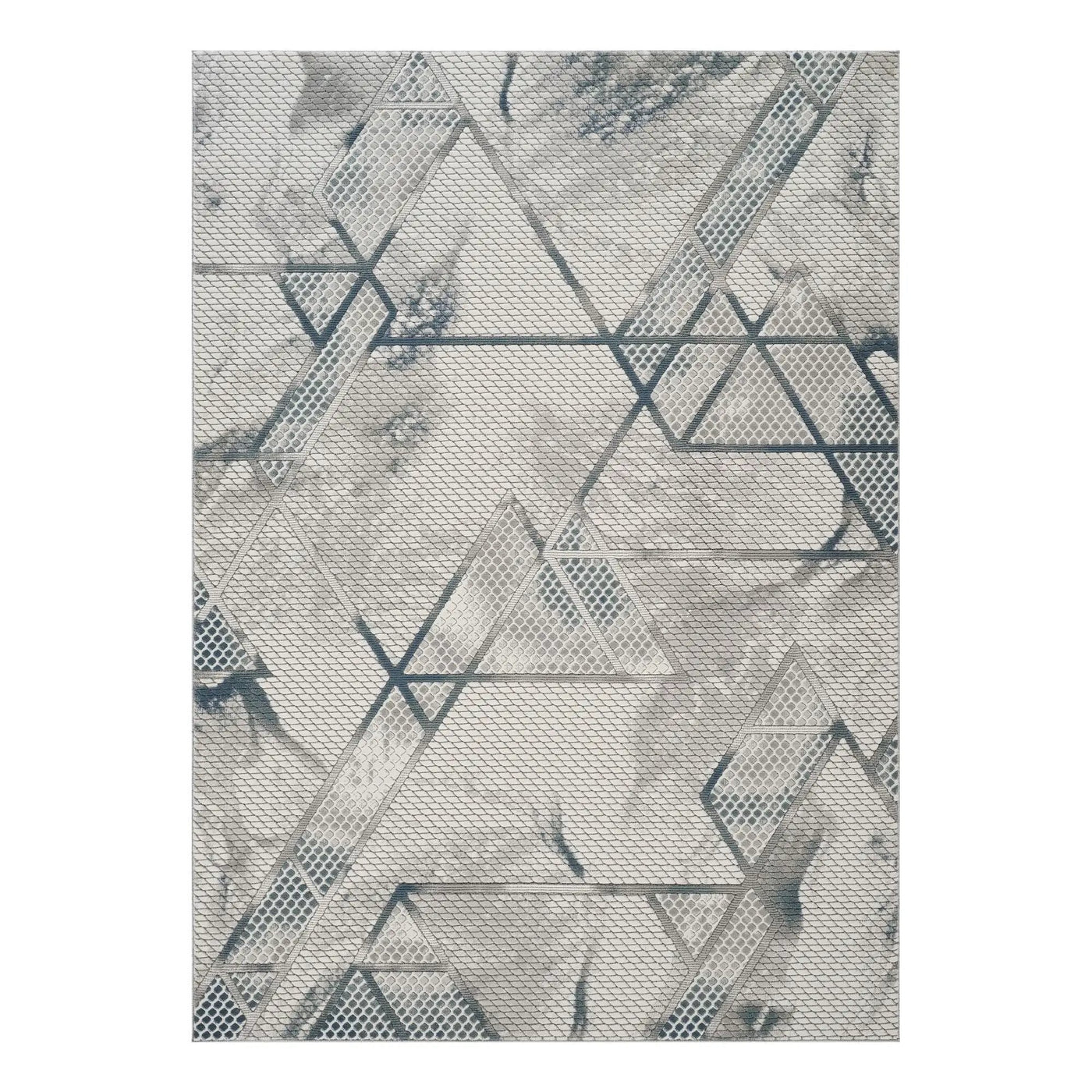Geometrix - Rug With Geometric Effect by HouseOfZazla