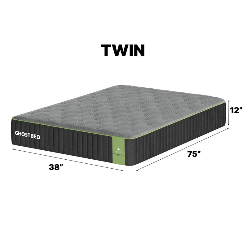Supreme 12" Hybrid Mattress With Plush Quilted Cooling Foam Design by HouseOfZazla