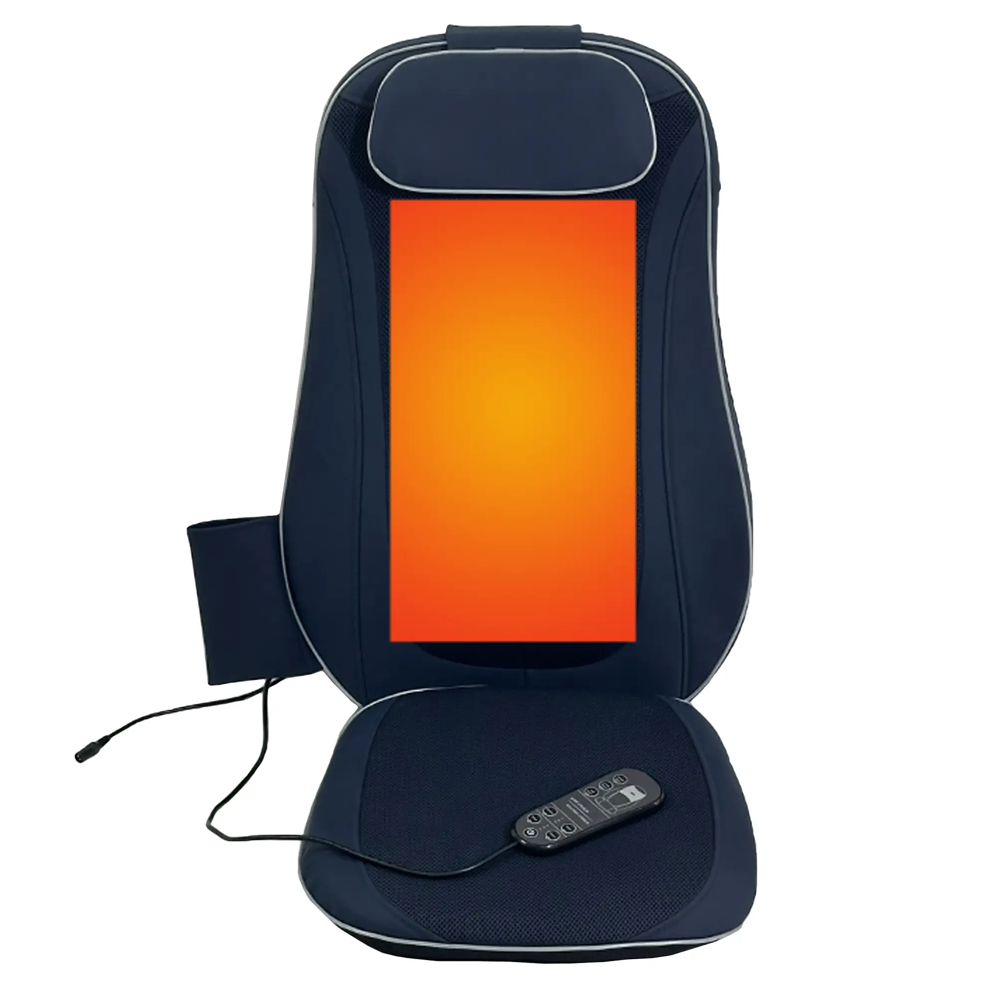 Shiatsu Back Massager with Kneading and Heating-Dark Blue by HouseOfZazla