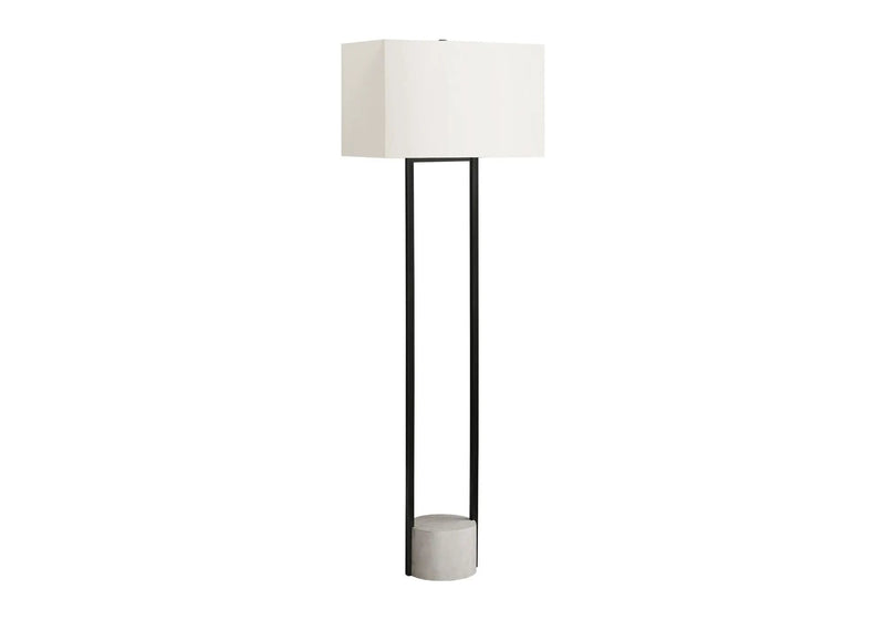 Lighting, Floor Lamp, Contemporary - Black / Beige by Unique Piece Furniture