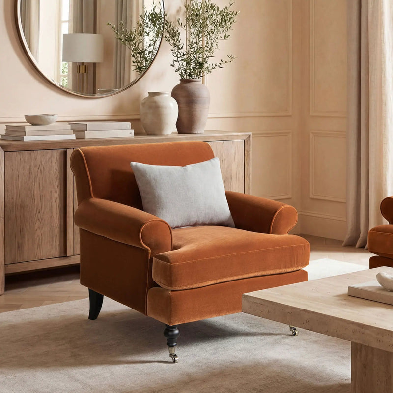 Alana Lawson - Accent Arm Chair Casters by HouseOfZazla