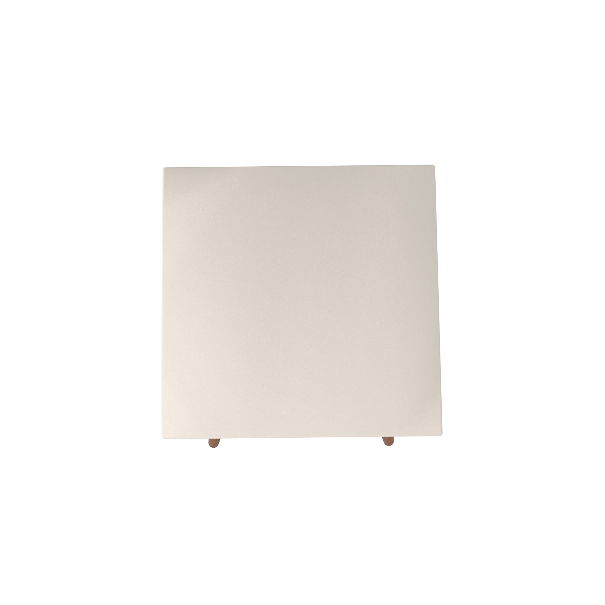 Utopia - Square End Table - Off White by HouseOfZazla