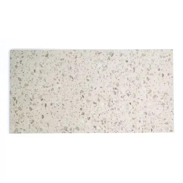 Open Box EMSER TILE Terazio Bianco Matte 11.81 in. x 23.62 in. Porcelain Floor and Wall Tile (11.628 sq. ft./Case by Selzalot