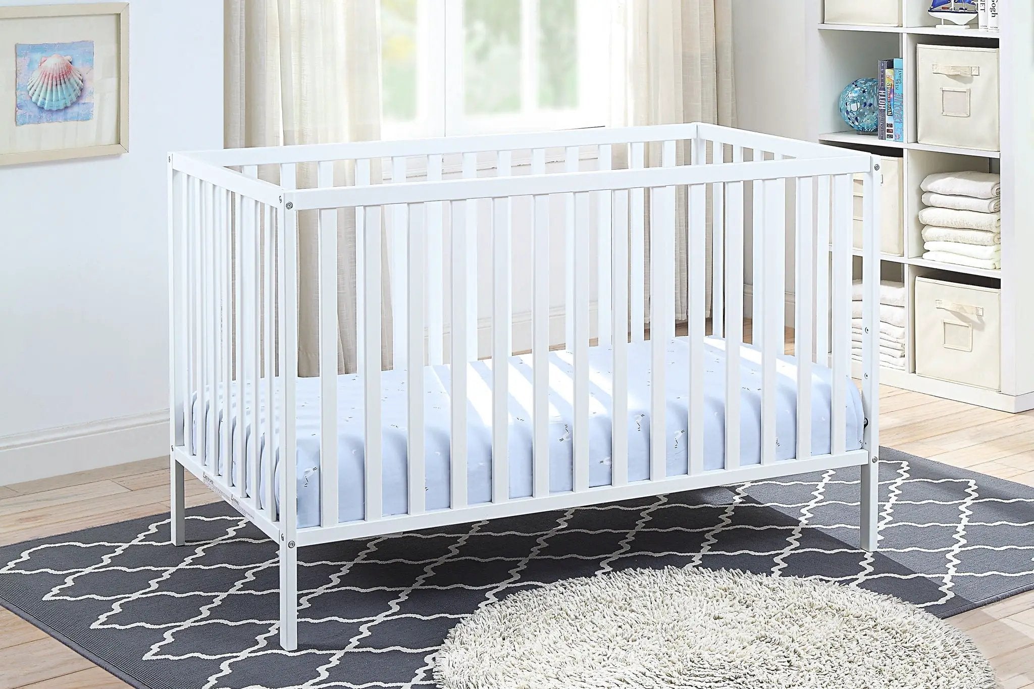 Palmer - 3-in-1 Convertible Island Crib by HouseOfZazla