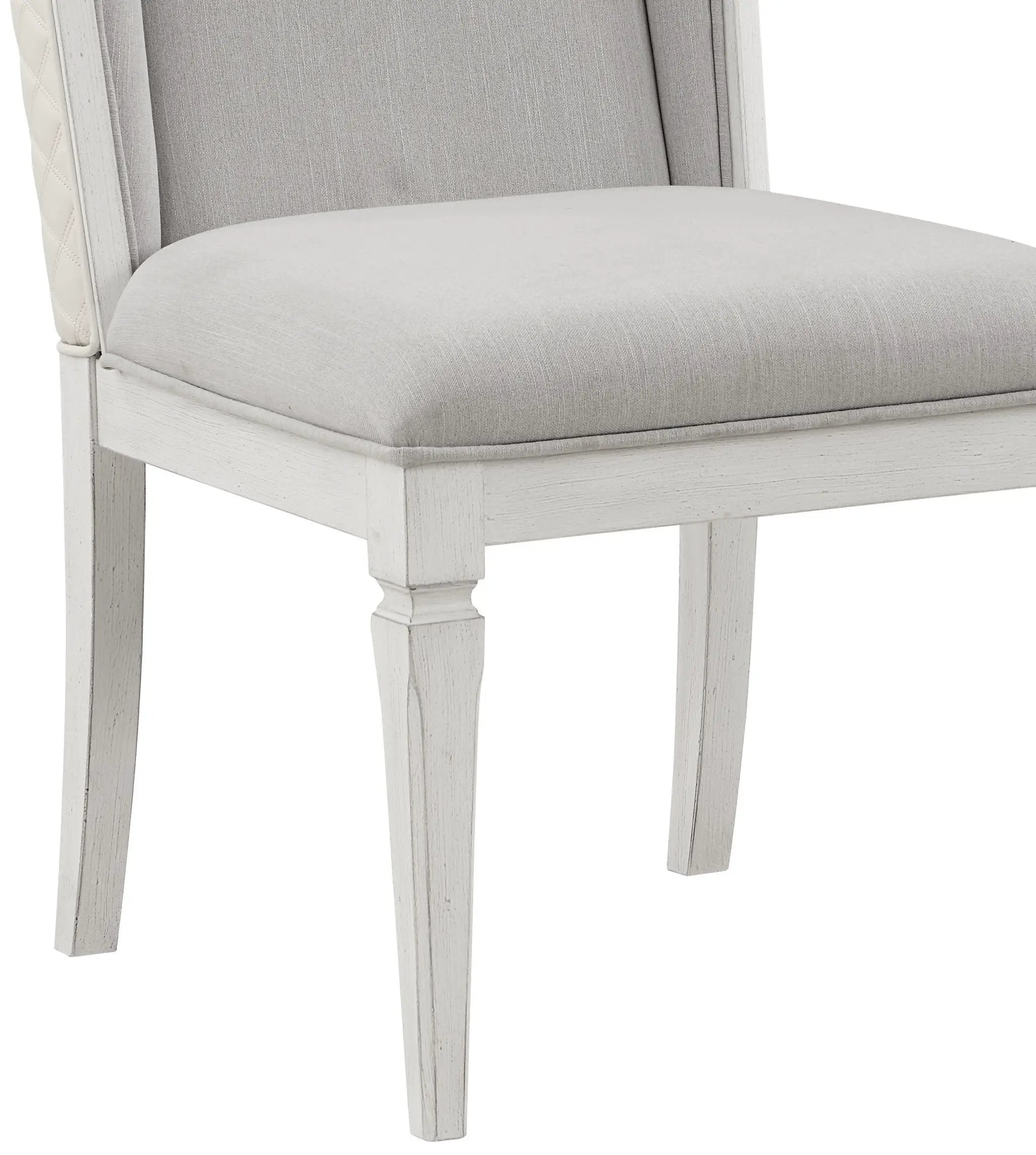 Katia - Side Chair (Set of 2) - Gray / White by Unique Piece Furniture
