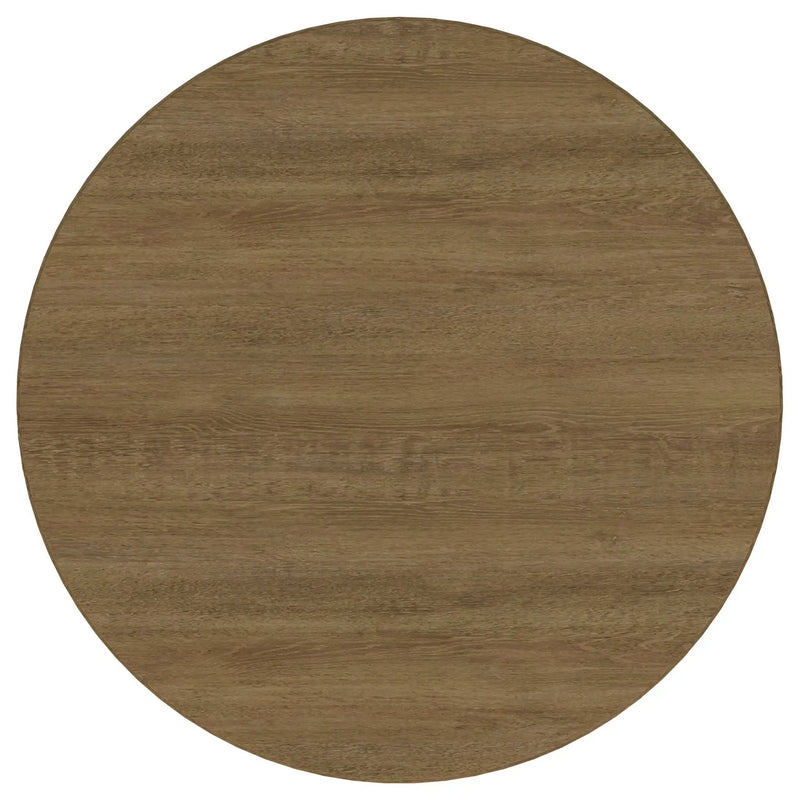 Arini 5-piece Round Dining Table Set Sand Wash and Black by Unique Piece Furniture