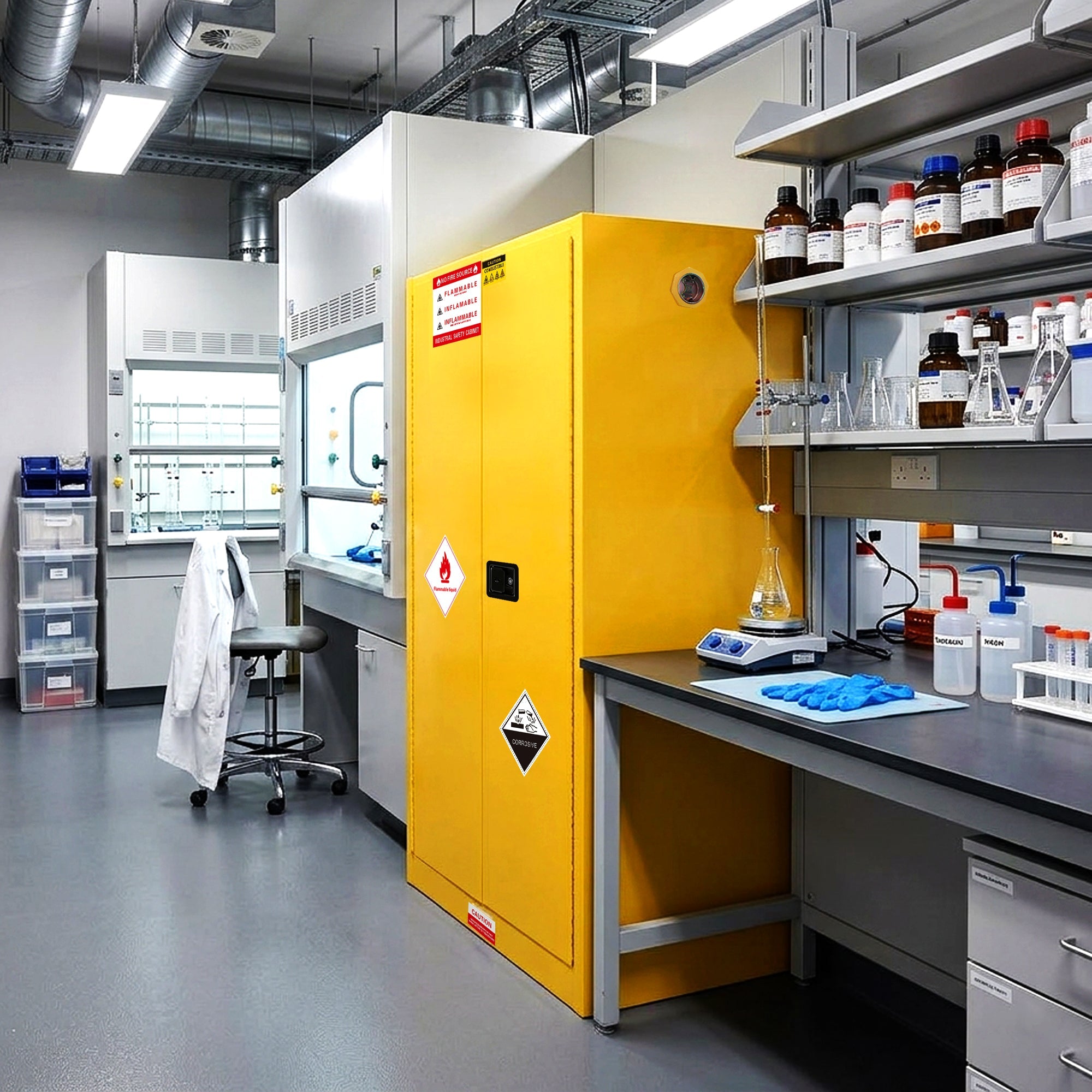45 Gal Flammable Safety Cabinet by HouseOfZazla
