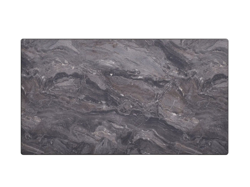 Bevis Engineered Stone Top Dining Table - Walnut by HouseOfZazla