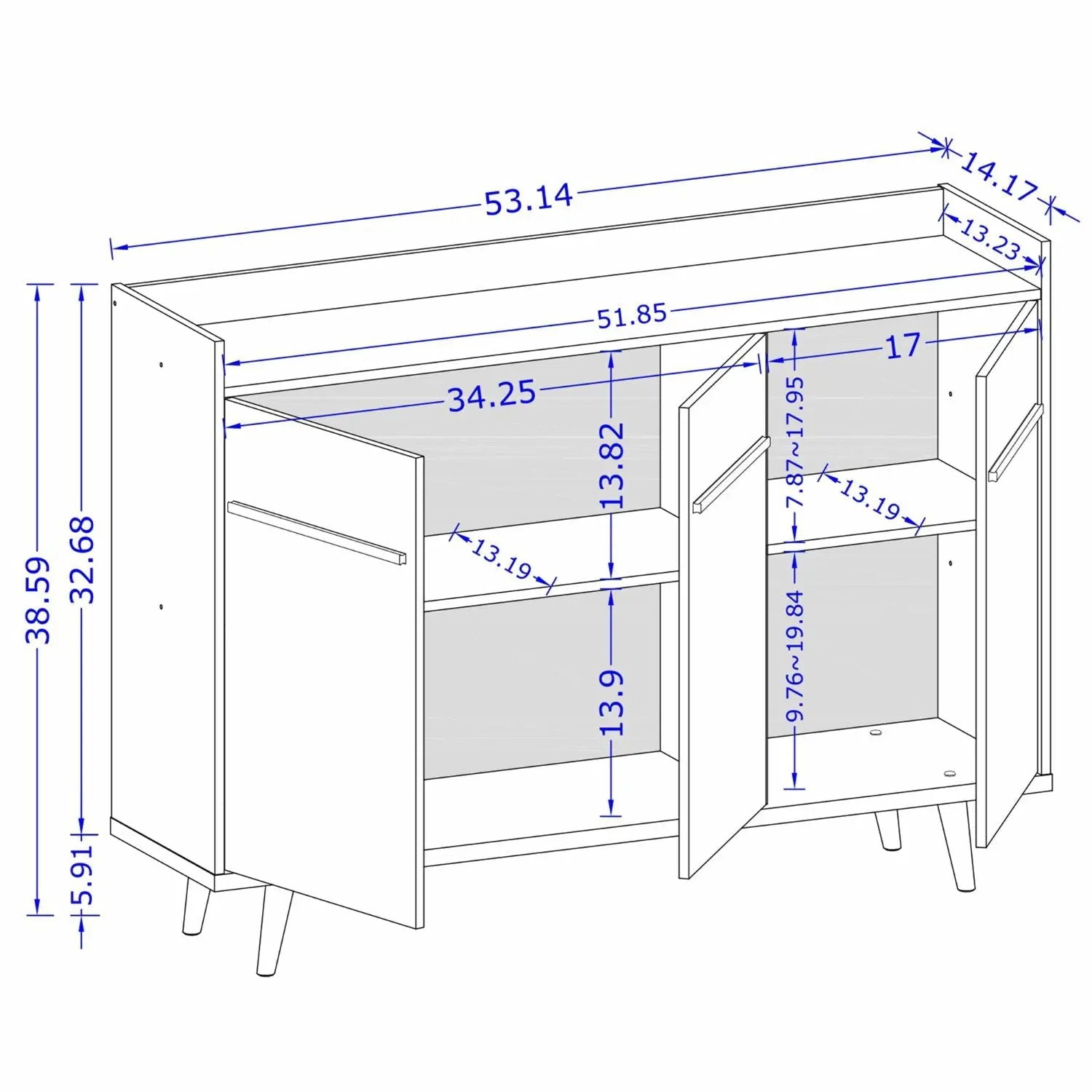 Bradley - Sideboard