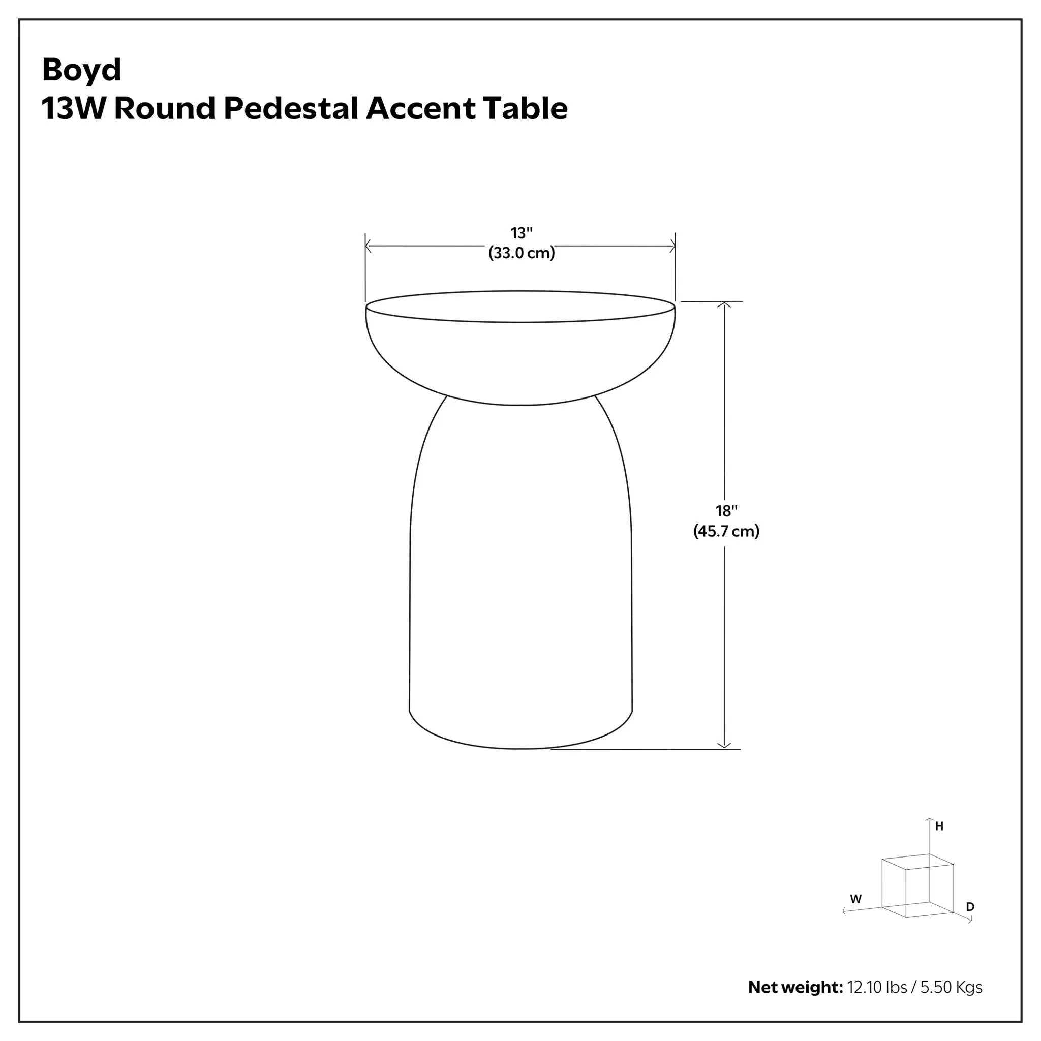 Boyd - Accent Table - White Wash by Unique Piece Furniture