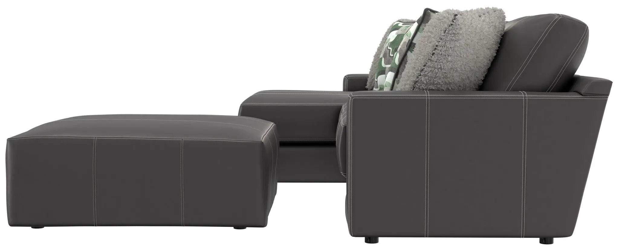 Minori - Italian Leather Sofa / Chaise And Cocktail Ottoman by Unique Piece Furniture