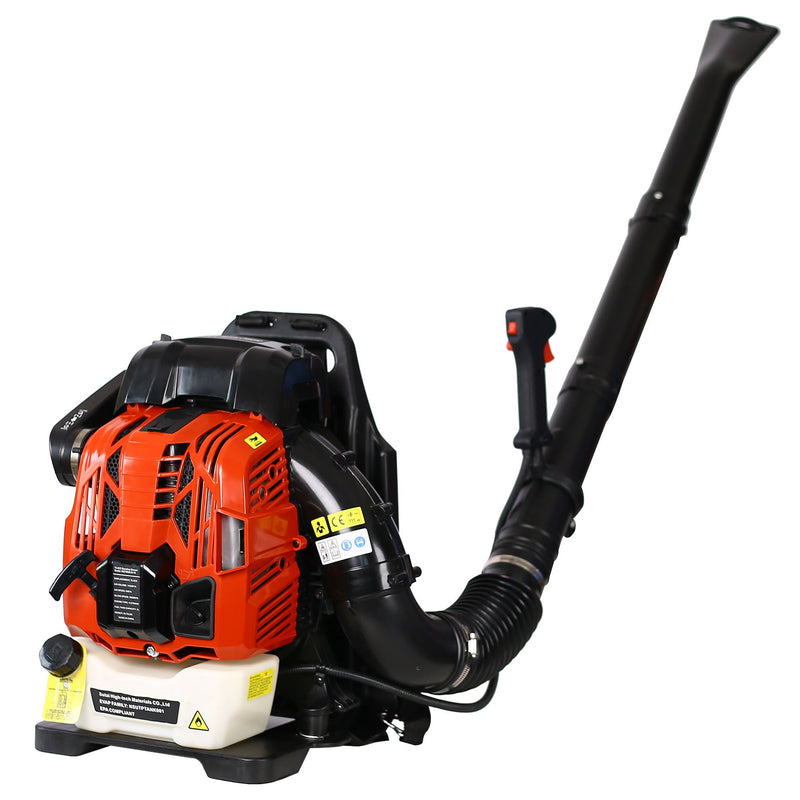 Powerful 76Cc 4 Stroke Gasoline Blower Epa Compliant Red Plastic - Red by HouseOfZazla