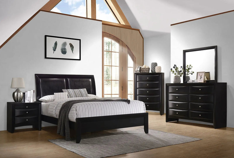 Briana 2-drawer Nightstand Black by Unique Piece Furniture