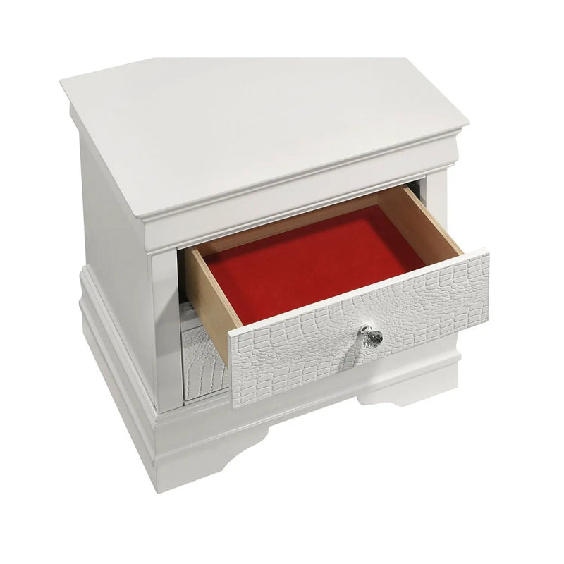 Blaze - 2 Drawer Modern Nightstand by HouseOfZazla