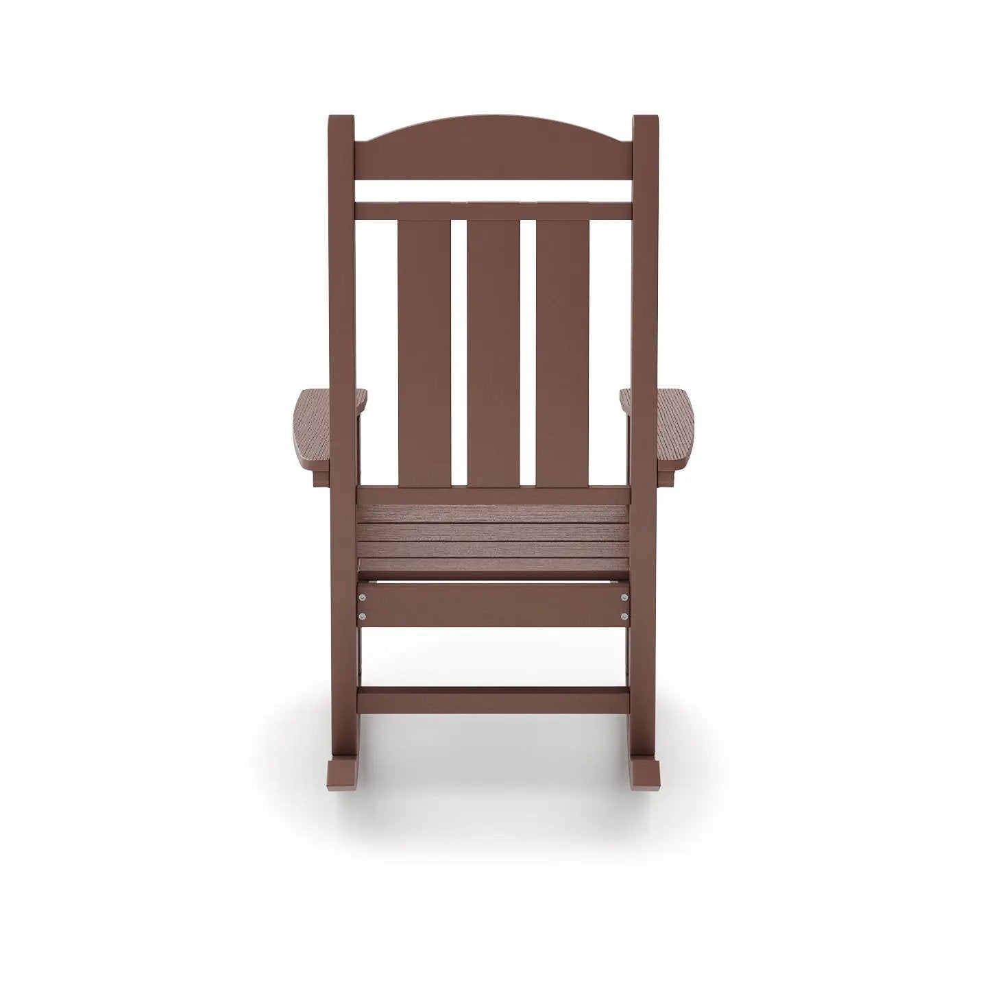 Traditional Porch Rocker Classic HDPE Poly Lumber For Porch, Patio, And Garden Comfort by Unique Piece Furniture