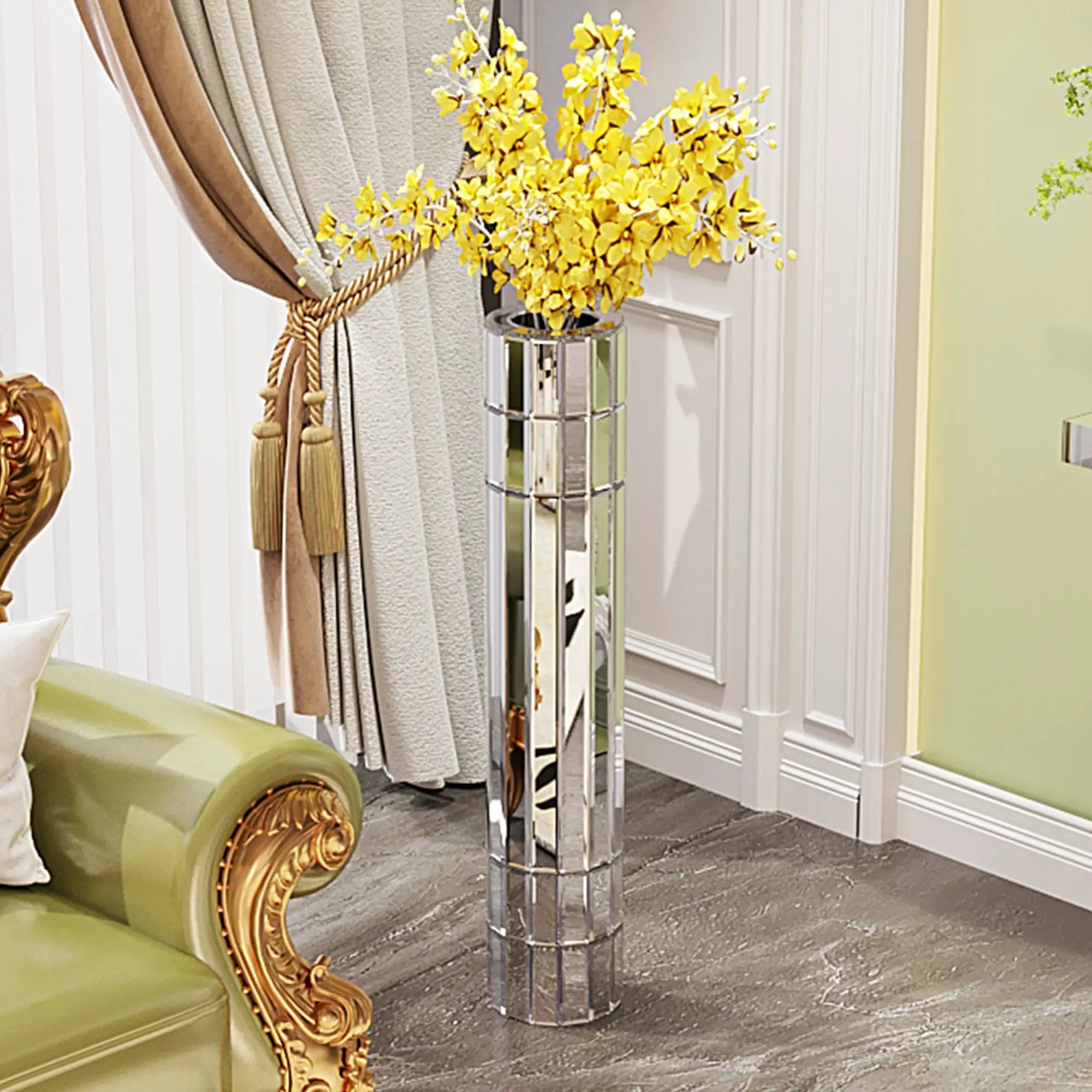 Large 36.02" Floor Vase by HouseOfZazla