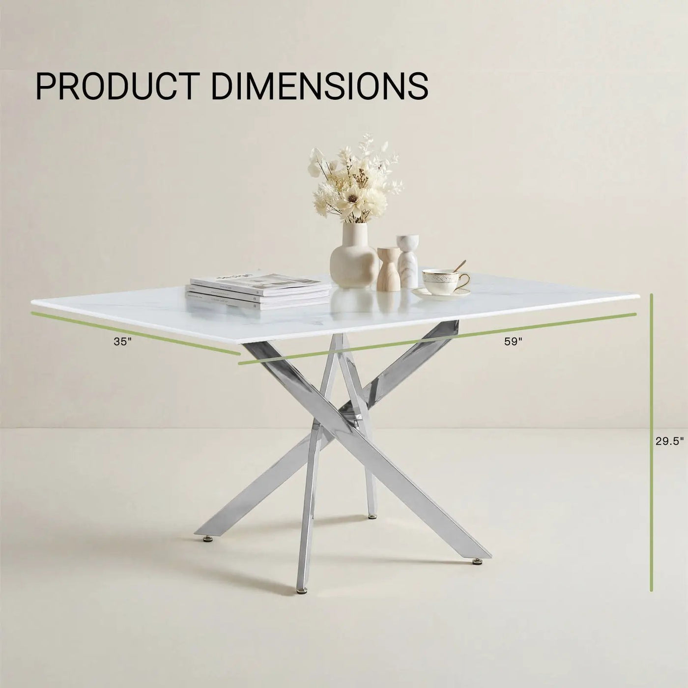 Modern Rectangular Table For Dining Room by Unique Piece Furniture