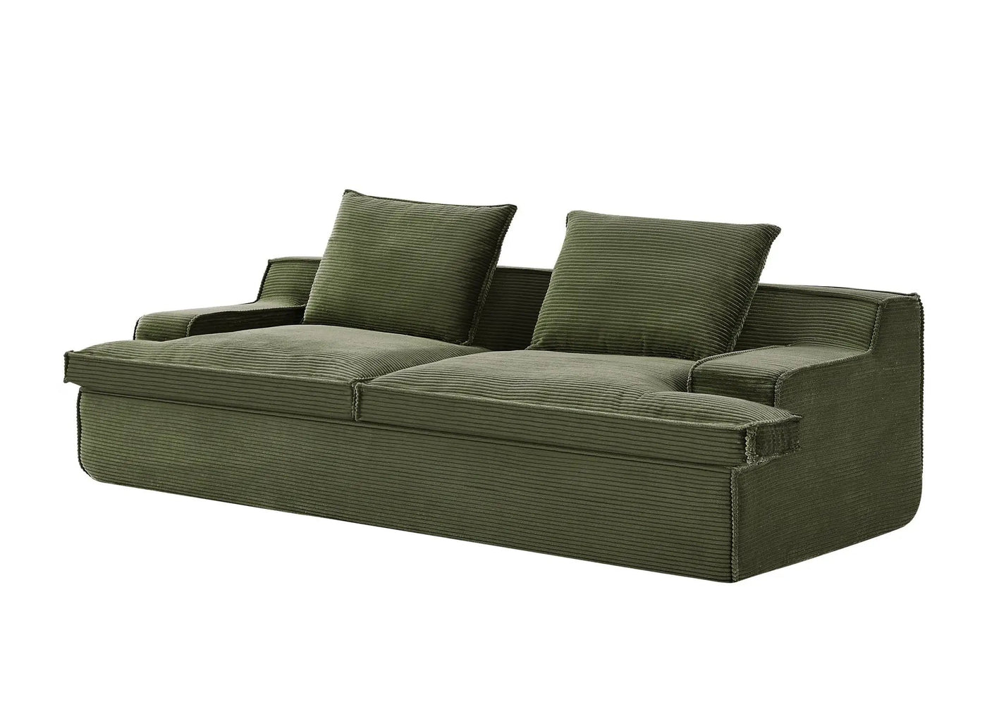 Nimbus - Oversized Full Foam 4 Seater Couch For Living Room Upholstered In Soft, Wide Armrests by Unique Piece Furniture