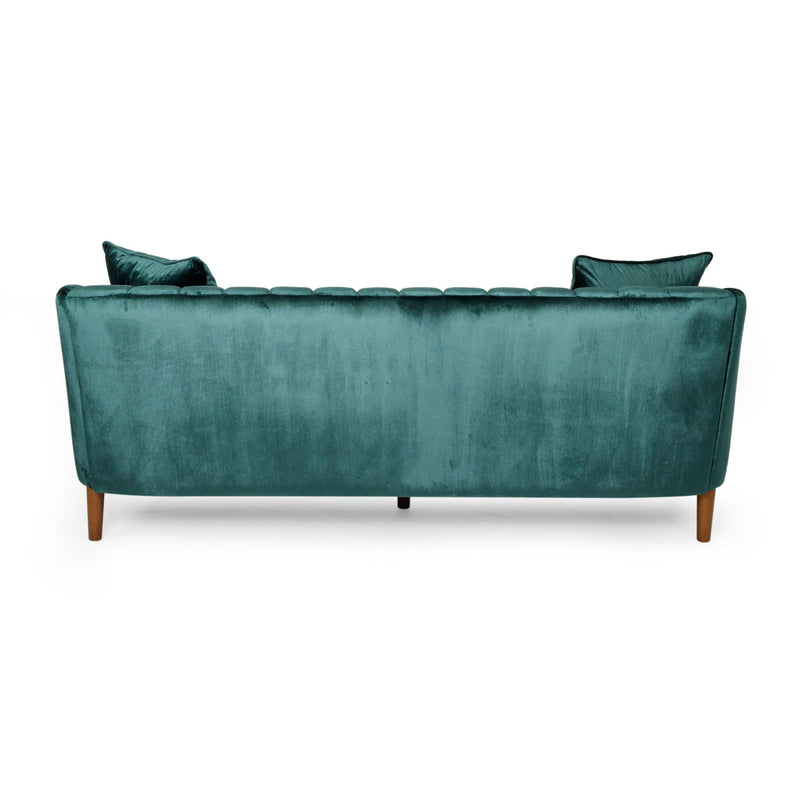 Contemporary 3 Seater Sofa With Accents by HouseOfZazla