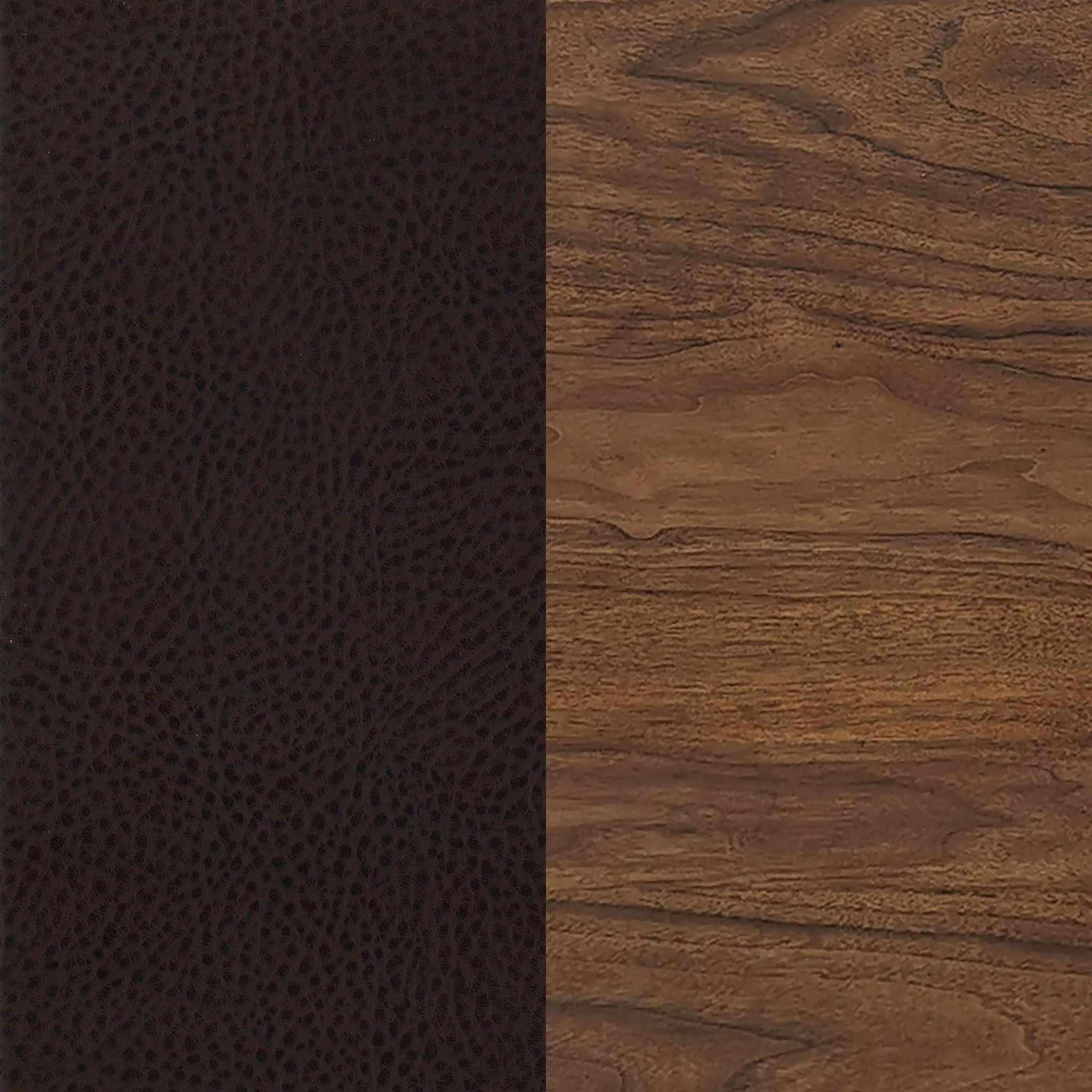 Dewey - Upholstered Counter Chair (Set of 2) - Walnut by HouseOfZazla