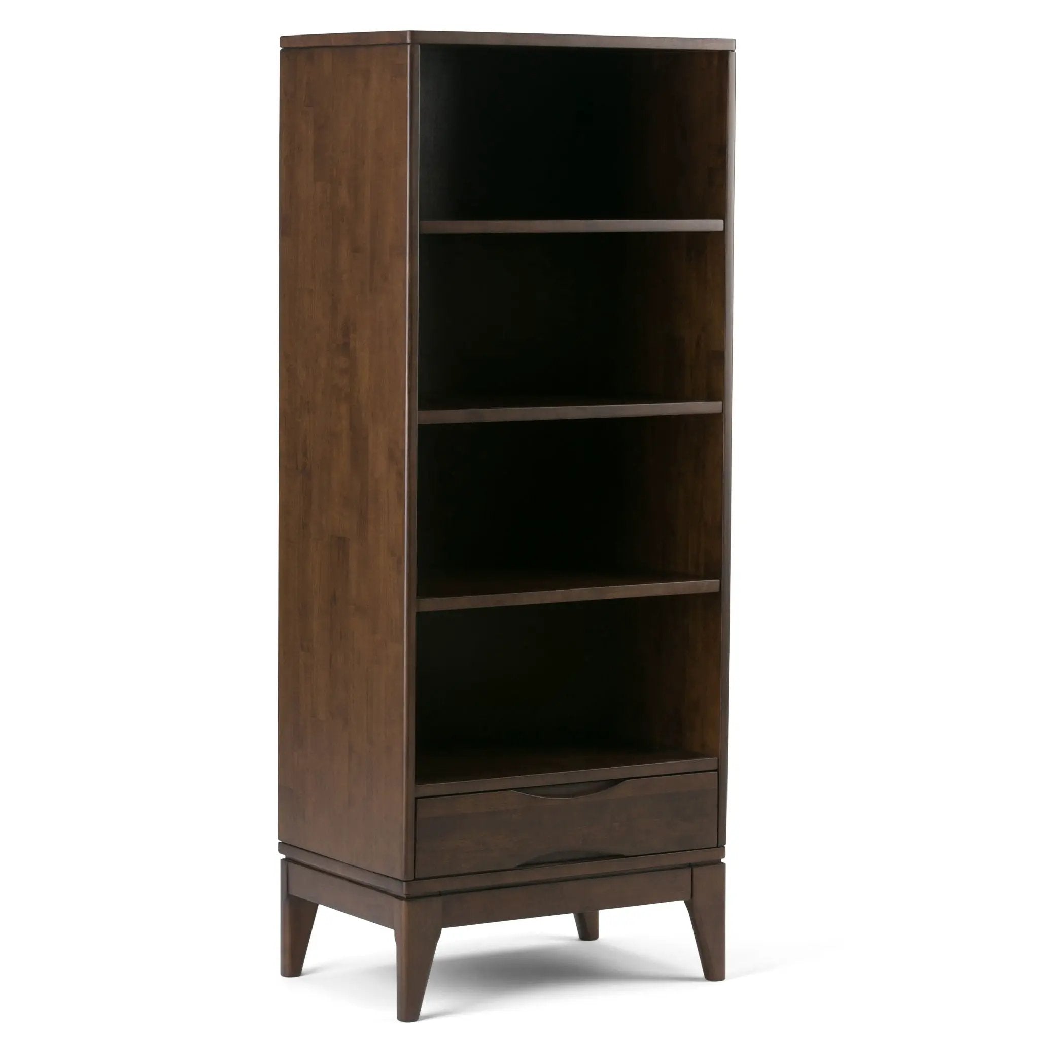 Harper - Bookcase With Storage - Walnut Brown by Unique Piece Furniture