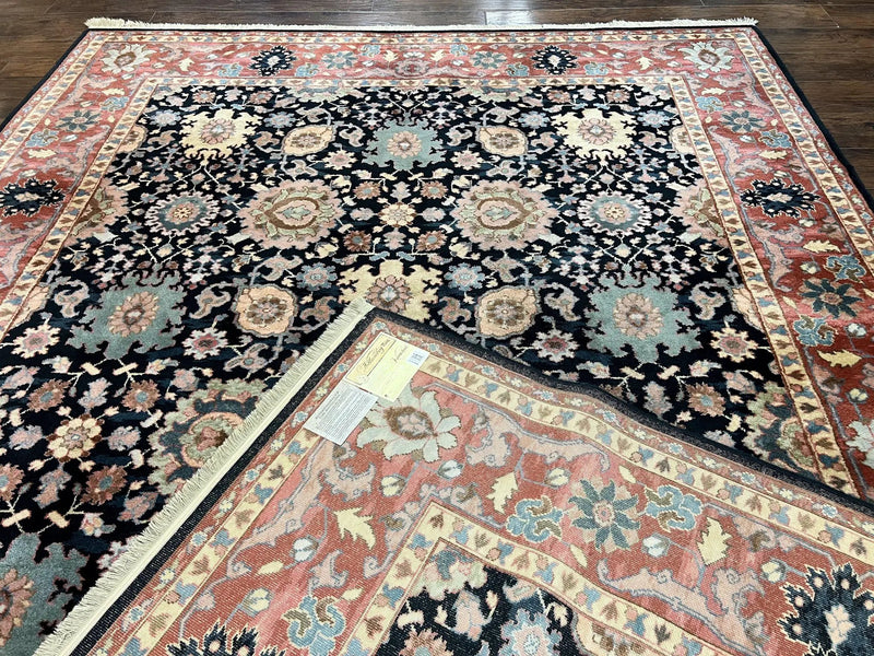 Karastan Rug 8 x 11.7, Karastan Williamsburg Kurdish Pattern 559, Wool Pile Vintage Karastan Carpet, Discontinued, Room SIzed Area Rug by Jewel Rugs