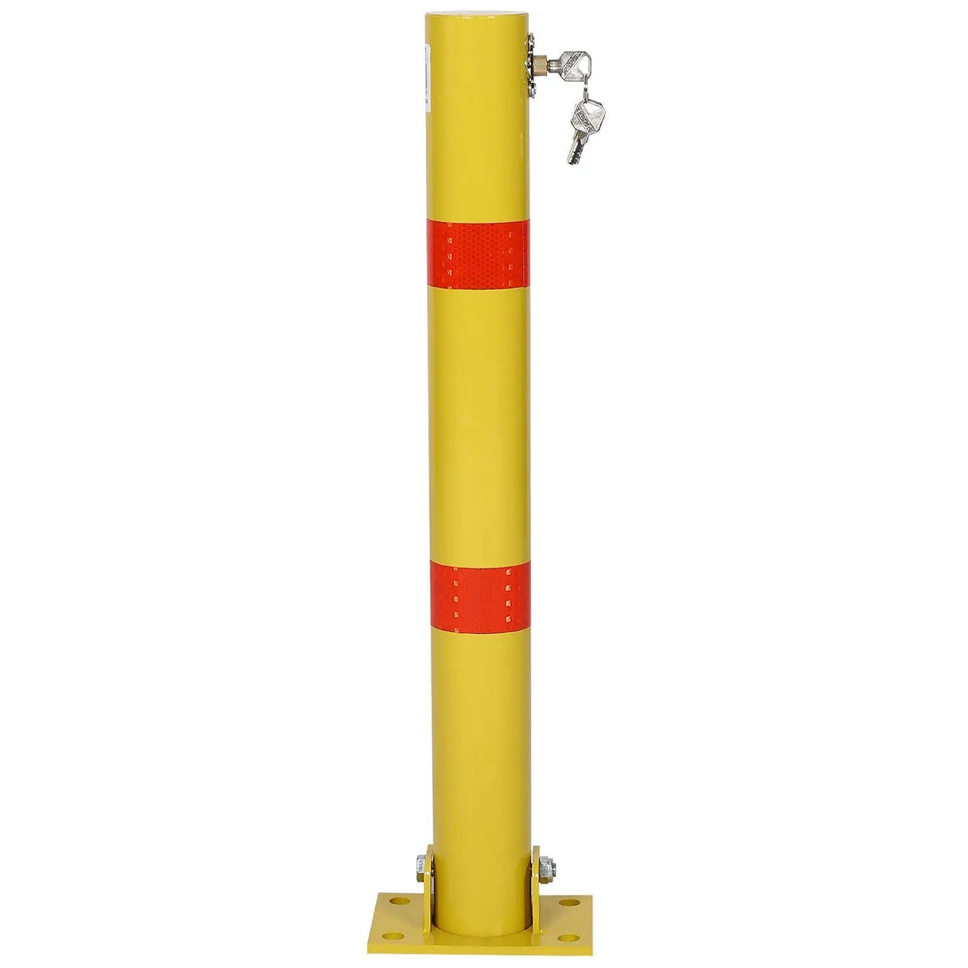 Parking Bollard Pole Barrier With Lock for Car Parking Protection by HouseOfZazla