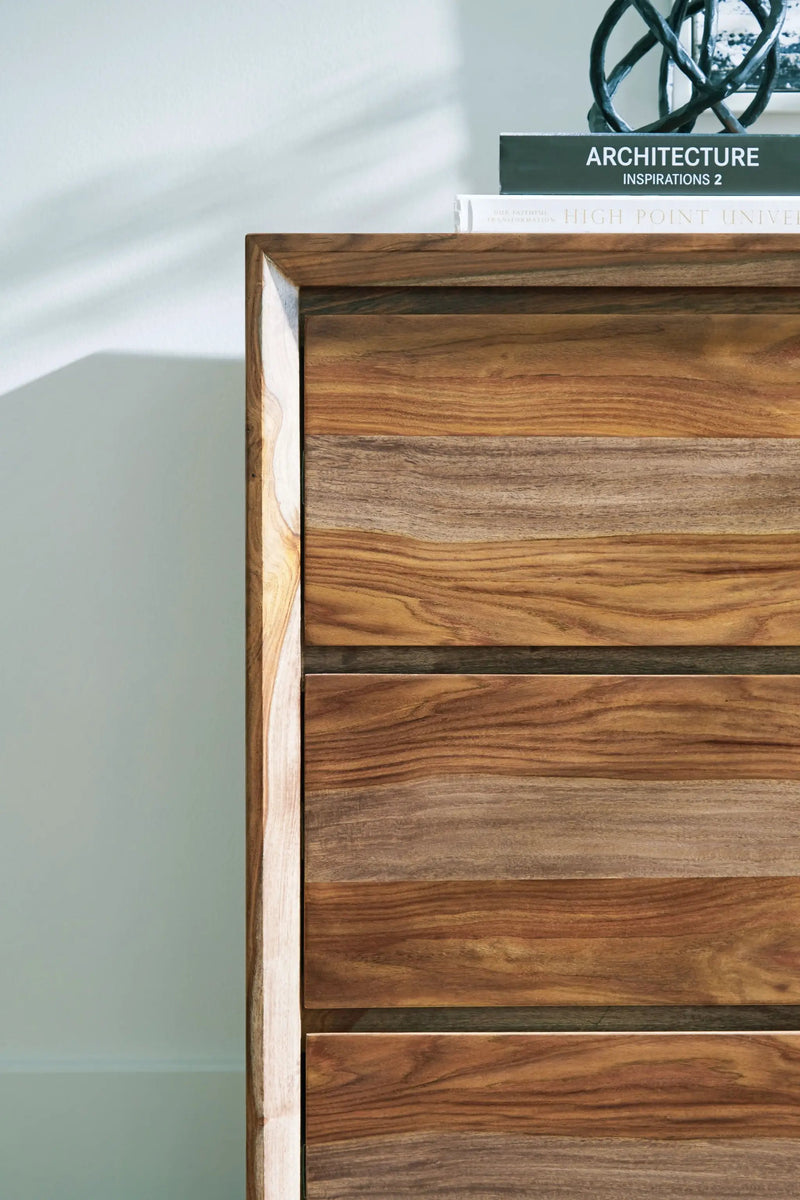 Dressonni - Dresser And Mirror - Brown by Unique Piece Furniture