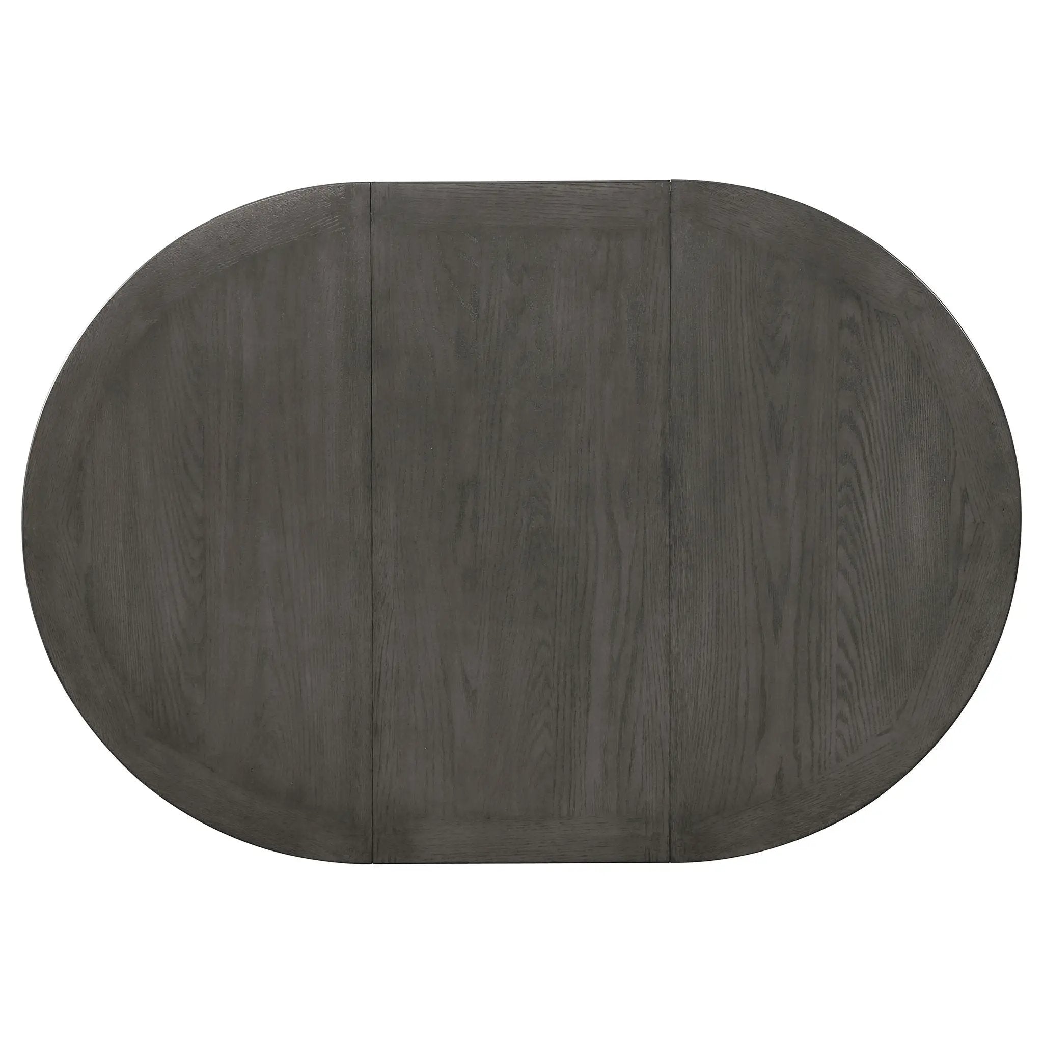Lavon Oval 60-inch Wood Extension Leaf Dining Table Medium Grey by Unique Piece Furniture