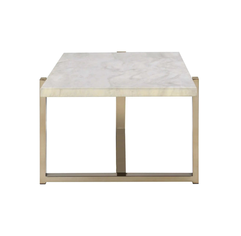 Feit - Engineered Stone Top Table by Unique Piece Furniture