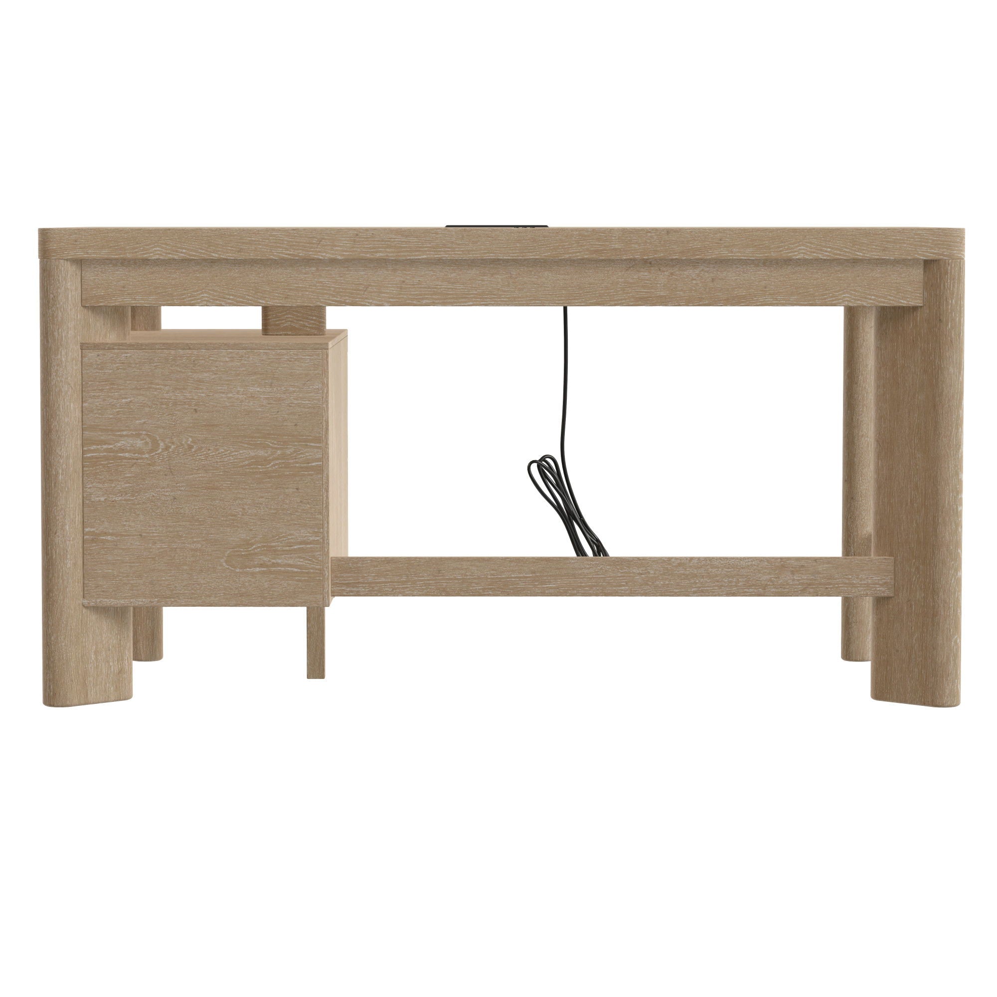 Desk - Tan - Wood by HouseOfZazla