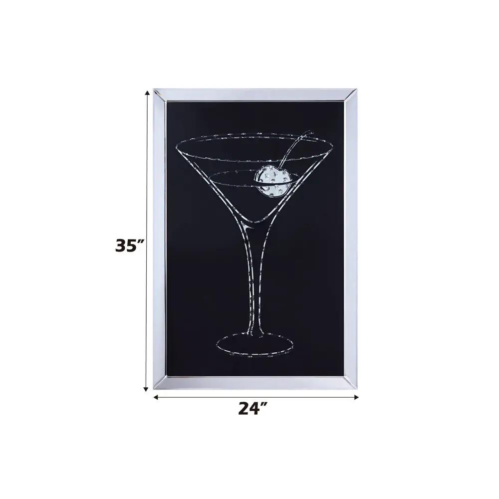Talisha - 35" Wall Art - Mirrored by Unique Piece Furniture
