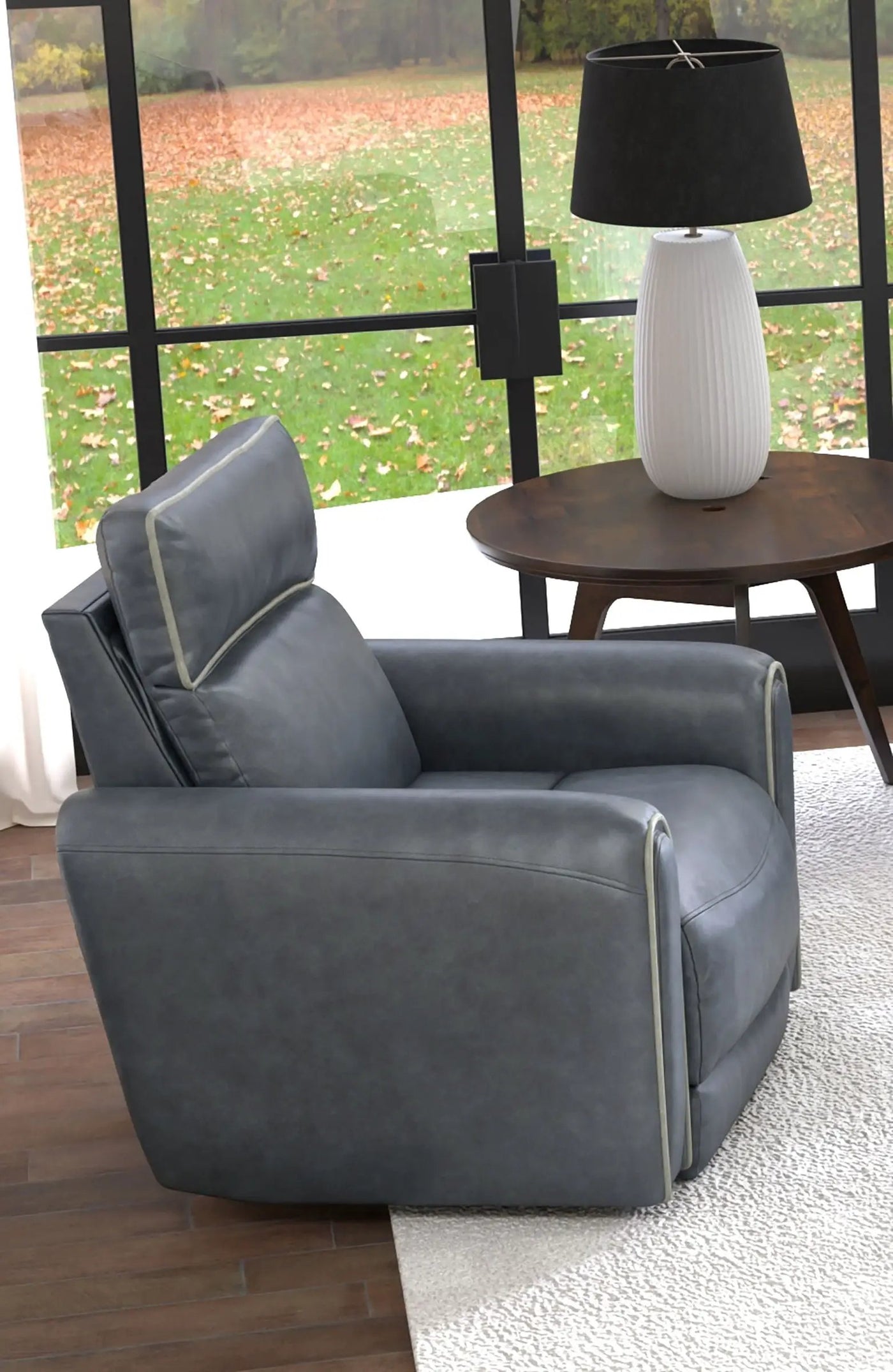 Nico - Power Headrest Wall Hugger Recliner by Unique Piece Furniture