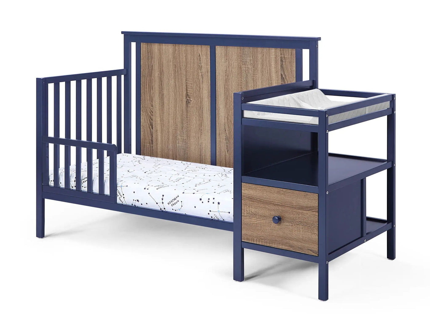 Connelly - 4-in-1 Crib and Changer Combo by Unique Piece Furniture
